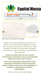 Mobile Screenshot of capital-massage.com
